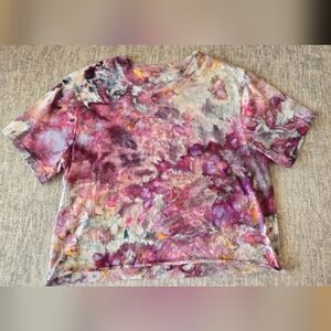 Eden & Ebb Ice-Dye Short Sleeve Tee Size M